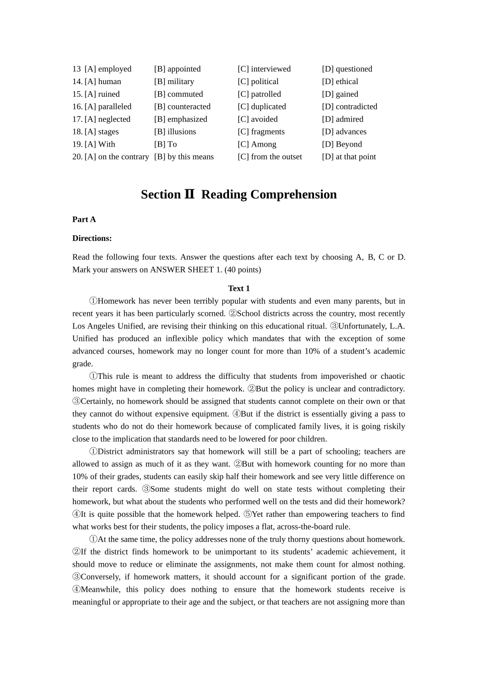 2012英语二考研英语真题【公众号：葱哥说考研 考研资料免费分享】.doc_第2页