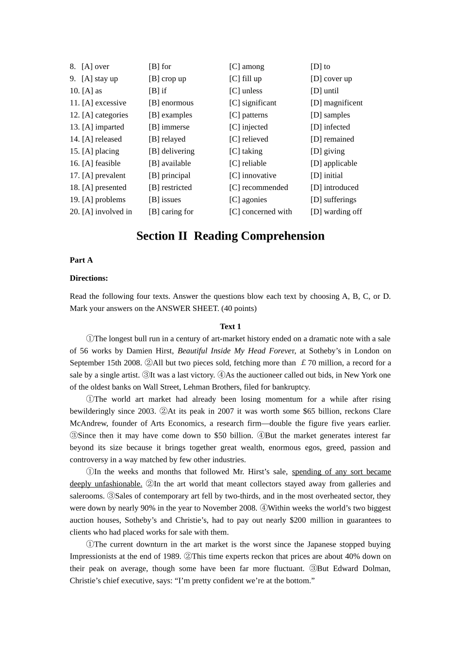 2010英语二考研英语真题【公众号：葱哥说考研 考研资料免费分享】.doc_第2页