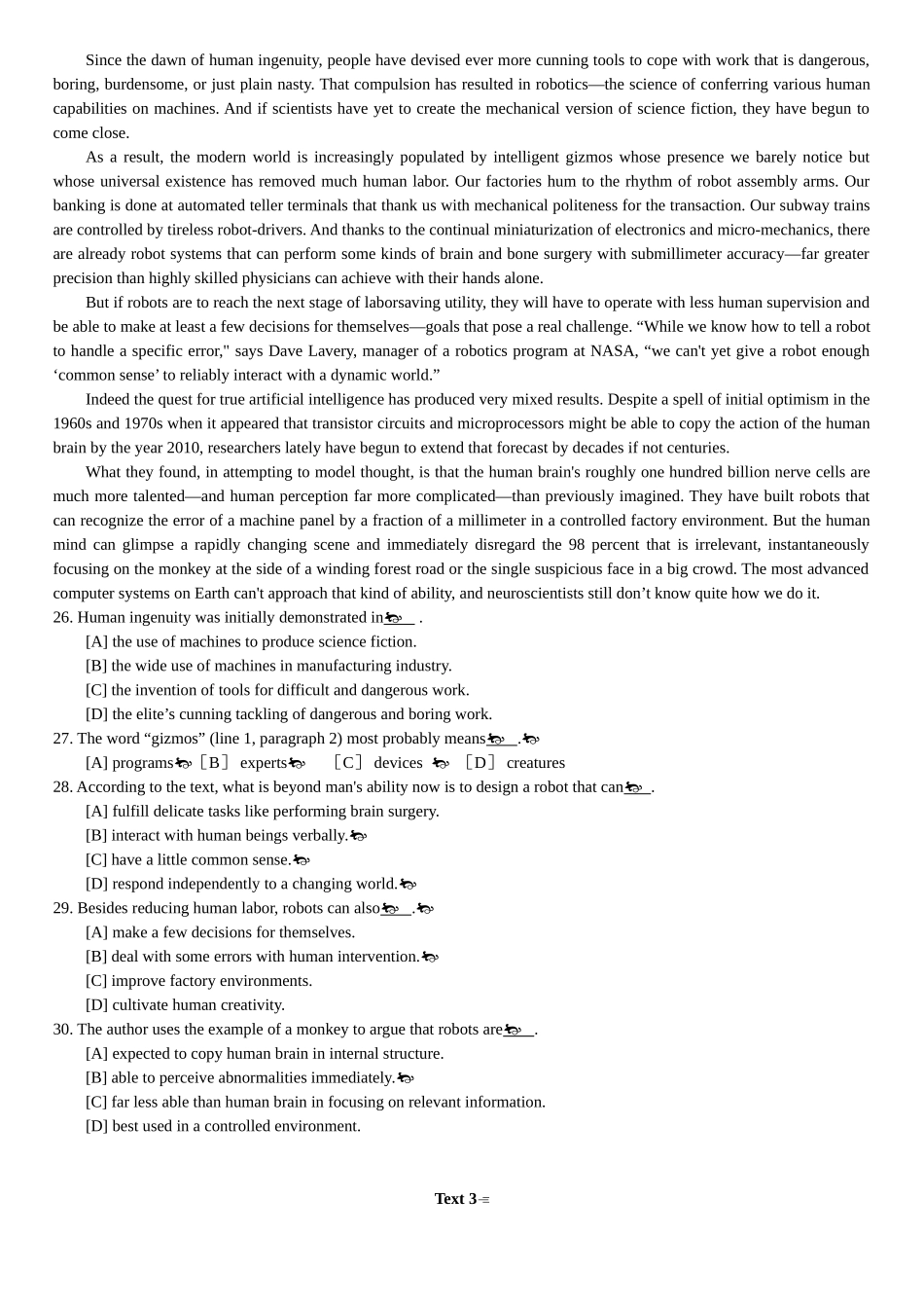 2002年历年考研英语真题【公众号：葱哥说考研 考研资料免费分享】.doc_第3页