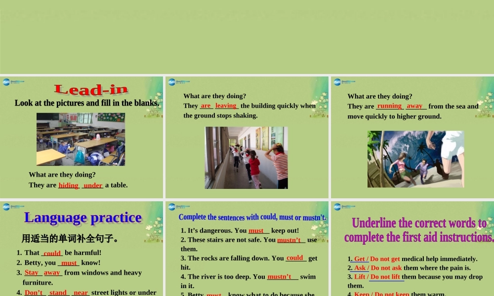 【倍速课时学练】八年级英语上册 Module 12 Unit 3 Language in use课件 .ppt