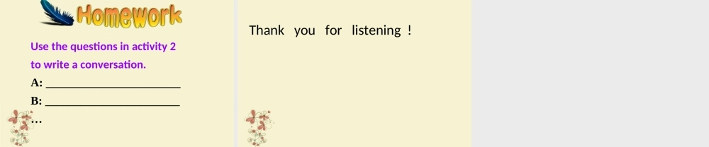 【金识源】八年级英语上册 Unit 1 Could you please clean your room（第5课时）课件 .ppt