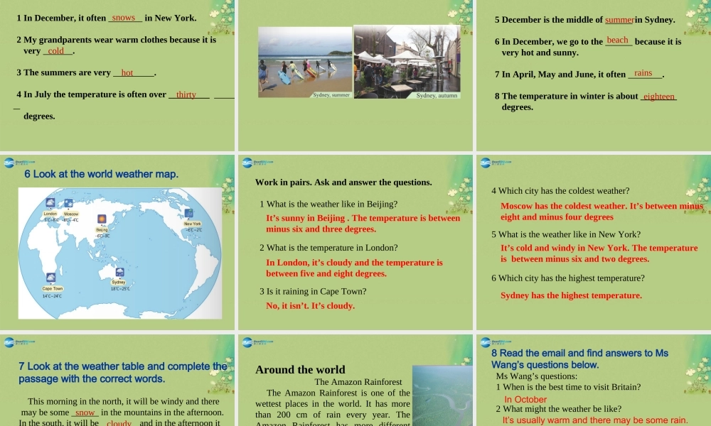 【倍速课时学练】八年级英语上册 Module 10 Unit 3 Language in use课件 .ppt