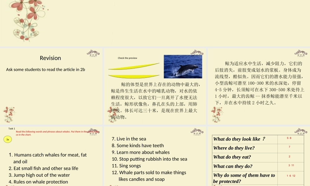 【金识源】八年级英语上册 Unit 5 what’s the highest mountain in the world？（第6课时）课件 .ppt