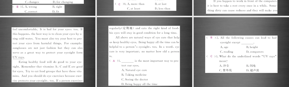 【课堂内外】九年级英语下册 Module 5 Unit 1 We’d better get you to hospital（第2课时）课件 .ppt