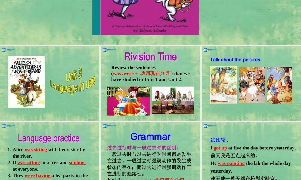 八年级英语上册 Module 7 Unit 3 Language in use课件1 .ppt