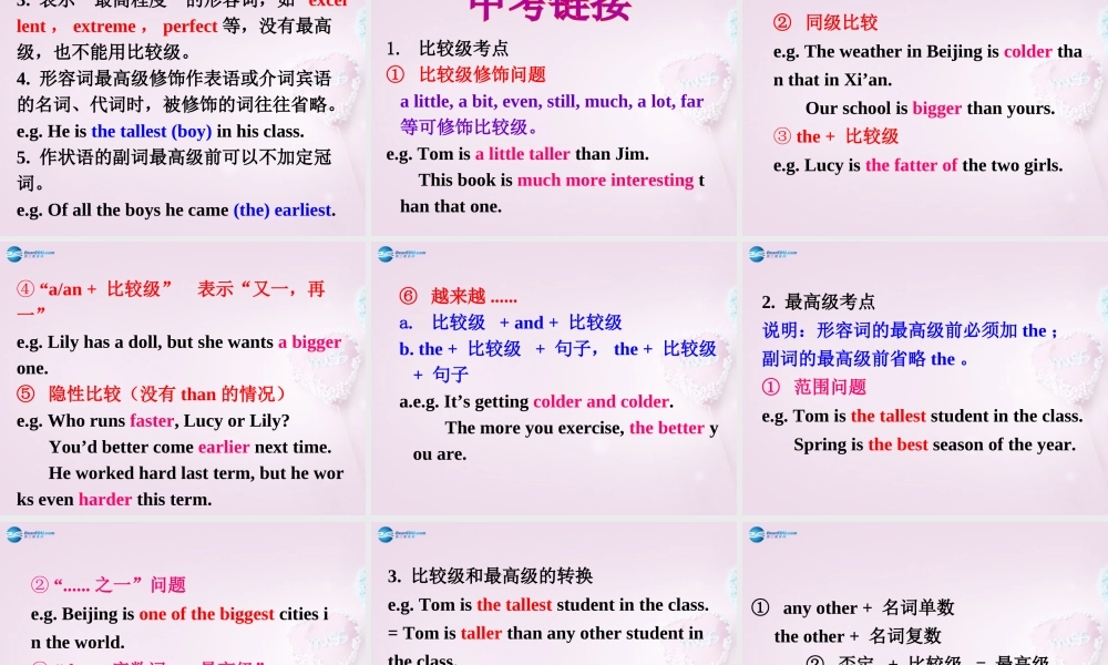 八年级英语上册 Unit 5 What’s the highest mountain in the world？Grammar focus-4c精品课件 .ppt