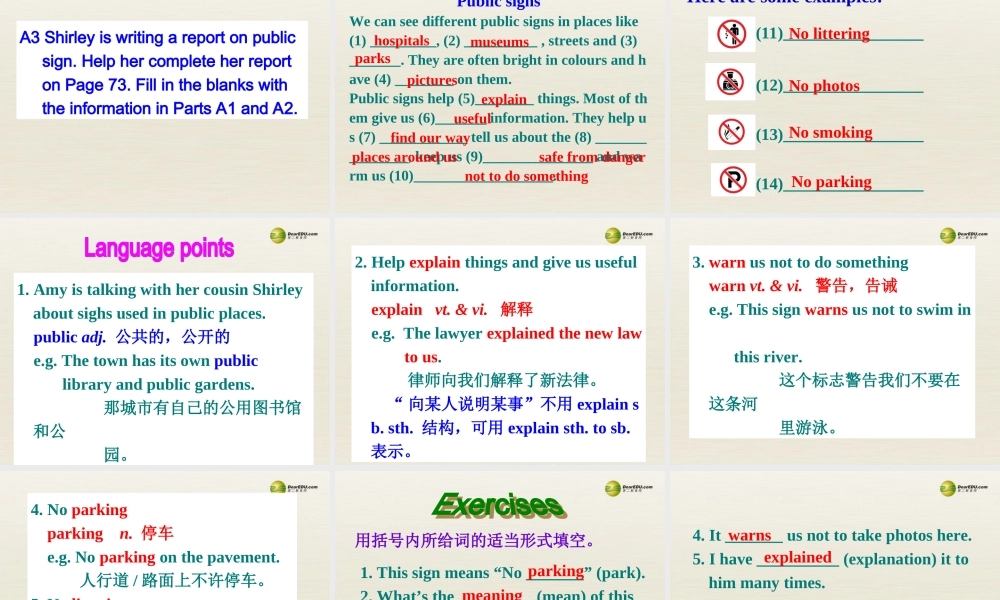 八年级英语下册 8B Unit5 Good manners Integrated skills课件 .ppt