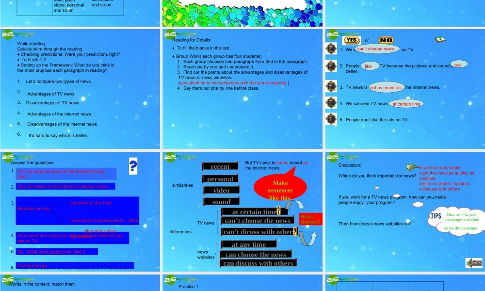 北师大初中英语九上《Unit 3 The Media》PPT课件 (2).ppt