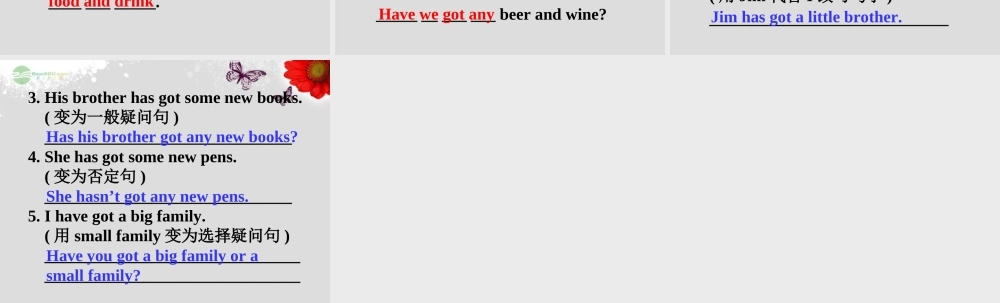 广东省佛山市第十四中学七年级英语上册 Module 4 Healthy food Unit 1 We’ve got lots of apples课堂练习课件 （新版）外研版.ppt