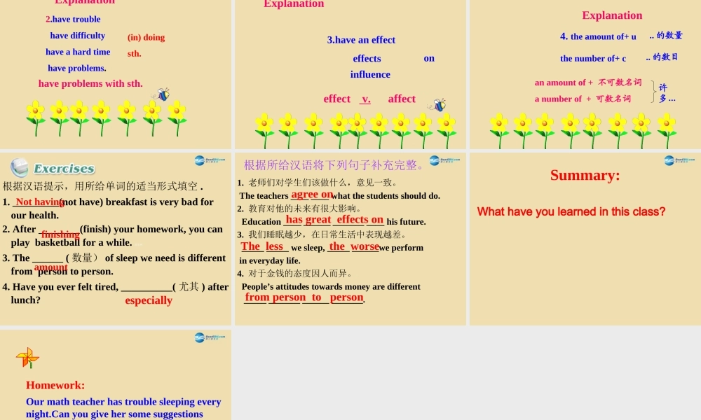 Unit 9 It’s important to have good habits Section B Reading精品课件 .ppt