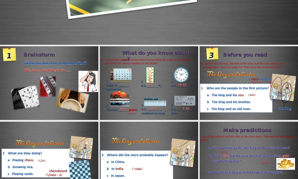 八年级英语上册 Unit 2 Numbers Reading 1课件 .ppt