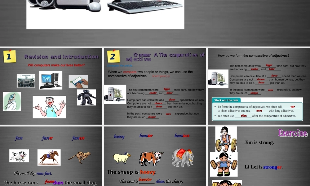 八年级英语上册 Unit 3 Computers Grammar课件 .ppt