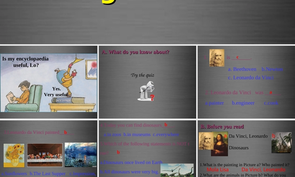 八年级英语上册 Unit 1 Encyclopaedias Reading课件 .ppt