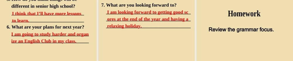 Unit 10 I remember meeting all of you in Grade 6 Section A（Grammar focus-4b）精品课件 .ppt