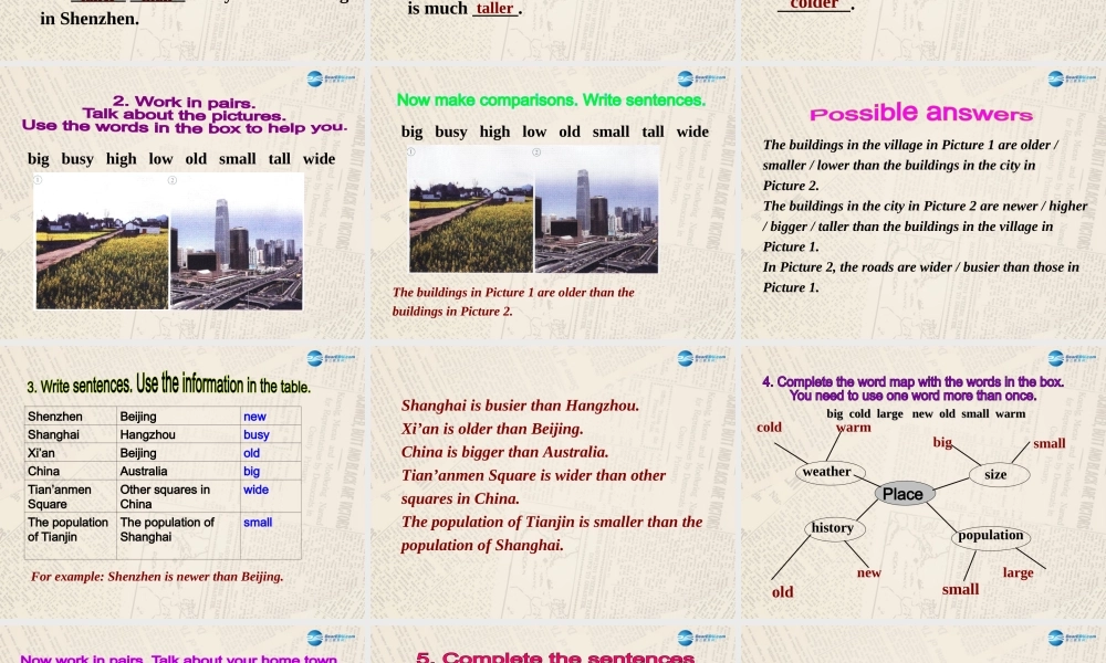 八年级英语上册 Module 2 Unit 3 Language in use课件 .ppt