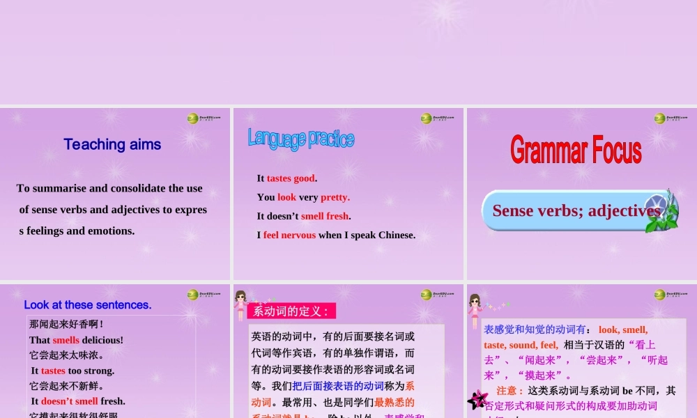 八年级英语下册 Module 1 nit 3 Language in use课件 .ppt