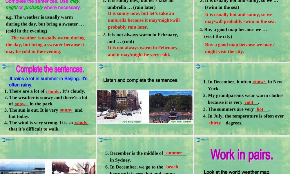 八年级英语上册 Module 10 Unit 3 Language in use课件1 .ppt