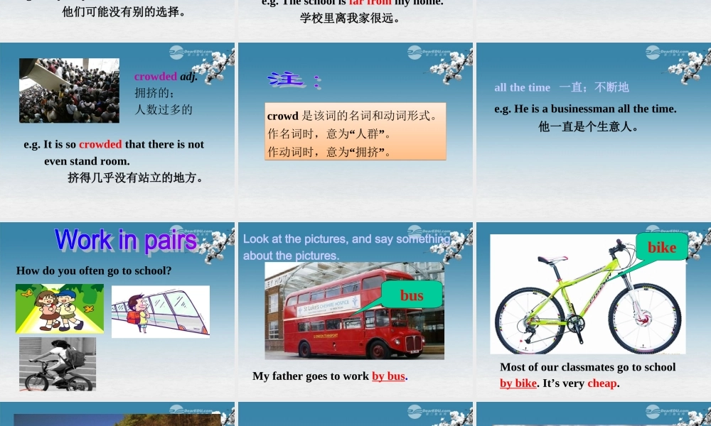 八年级英语上册 Module 4 Planesships and trains Unit 1 He lives the farthest from school课件 .ppt