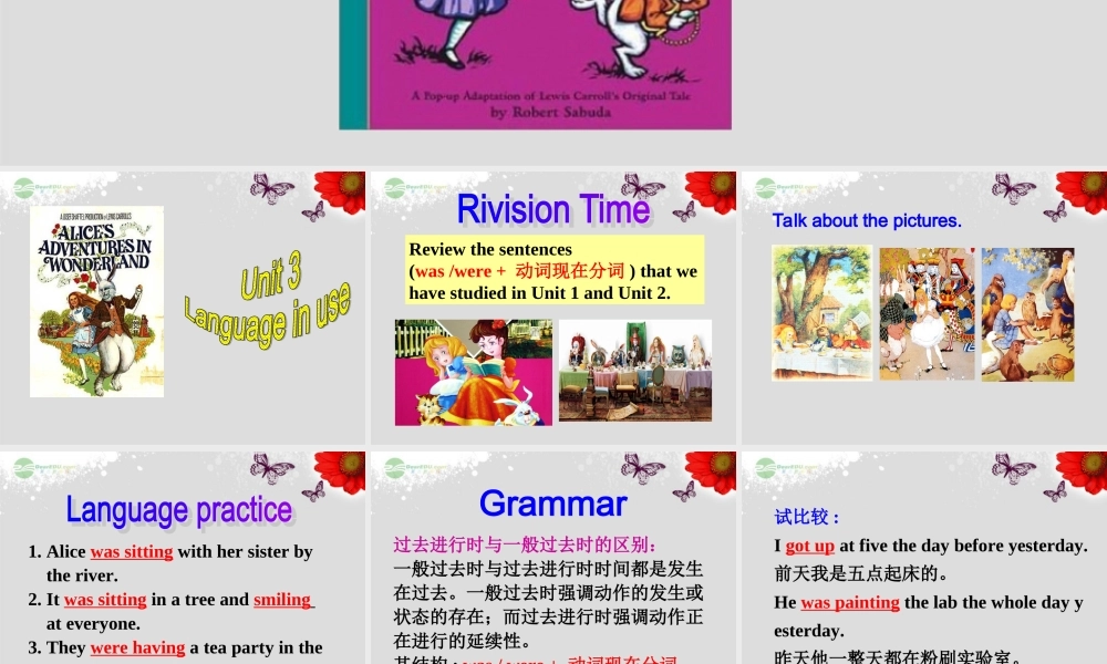 八年级英语上册 Module 7 A famous story Unit 3 Language in use课件 .ppt
