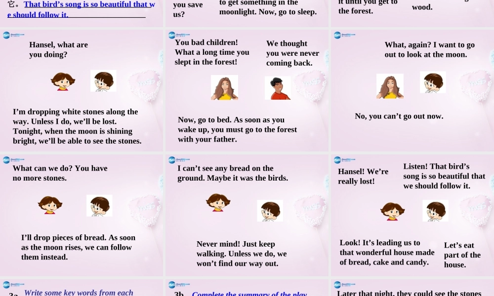 八年级英语上册 Unit 4 An old man tried to move the mountains SectionB 3a-Selfcheck精品课件 .ppt