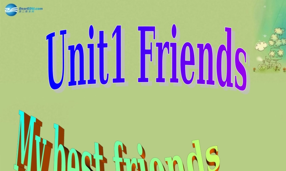 八年级英语上册 Unit1 Friends task课件.ppt