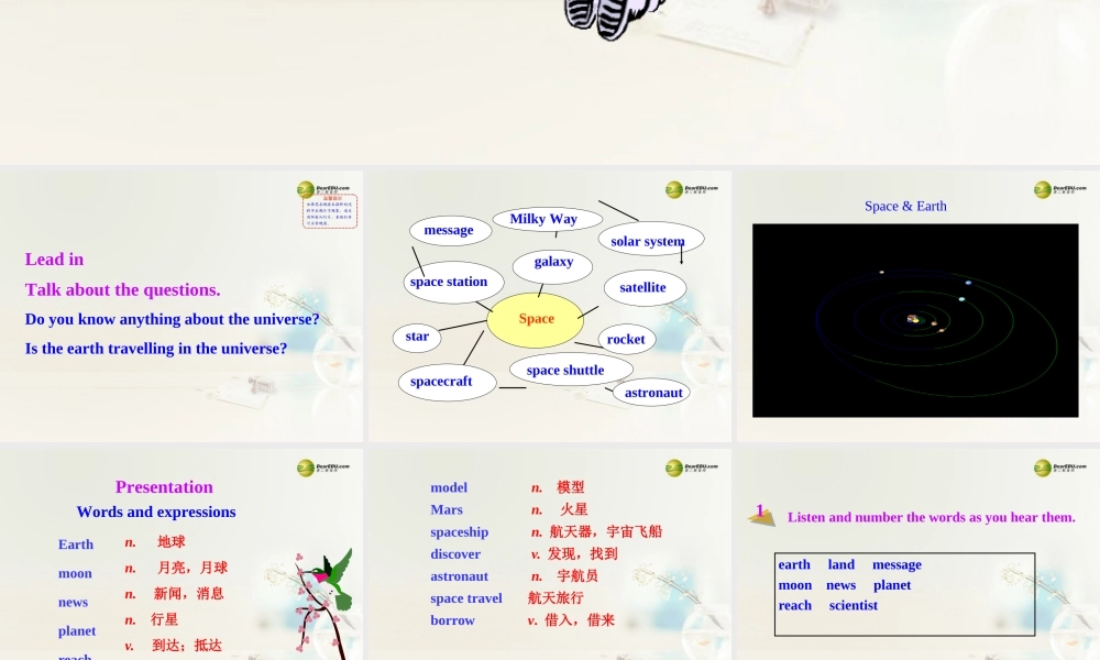 八年级英语下册 Module 3 Journey to space Unit 1 Has it arrived yet？课件 .ppt