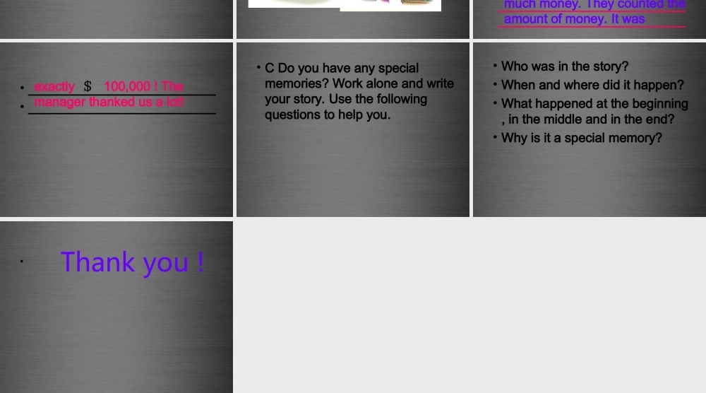 八年级英语上册 Unit 7 Memory Wrtiting课件 .ppt