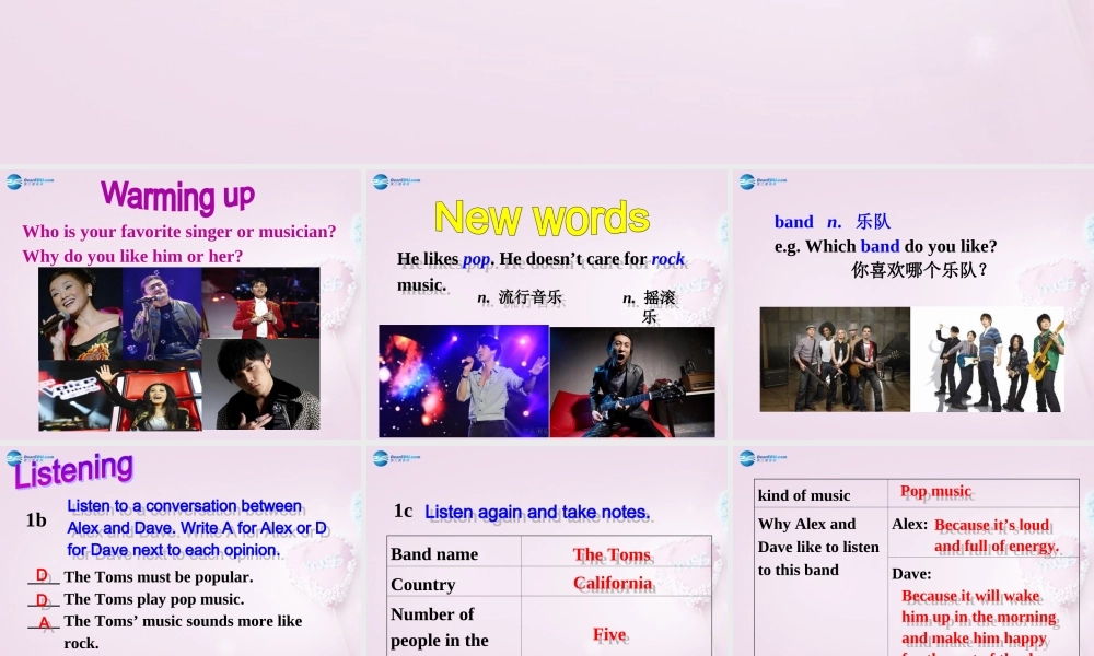 八年级英语上册 Unit 6 Have you read Treasure Island yet？SectionB 1a-2e精品课件 .ppt