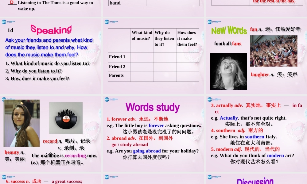 八年级英语上册 Unit 6 Have you read Treasure Island yet？SectionB 1a-2e精品课件 .ppt