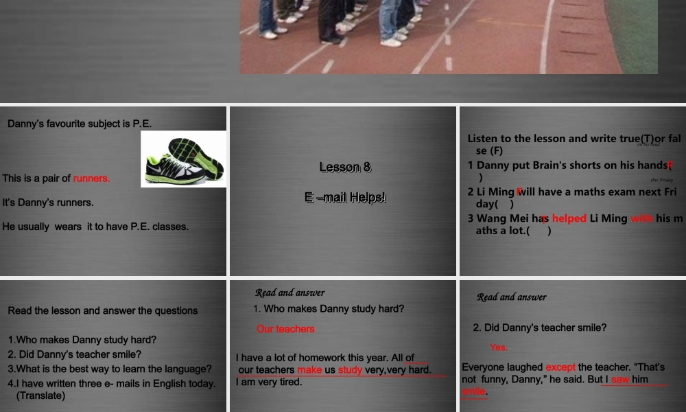 冀教初中英语八上《Lesson 8 E-mail!》PPT课件 (2).ppt