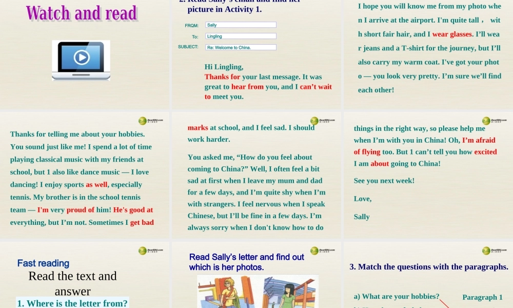 八年级英语下册 Module 1 Feelings and impressions Unit 2 I feel nervous when I speak Chinese课件1 .ppt