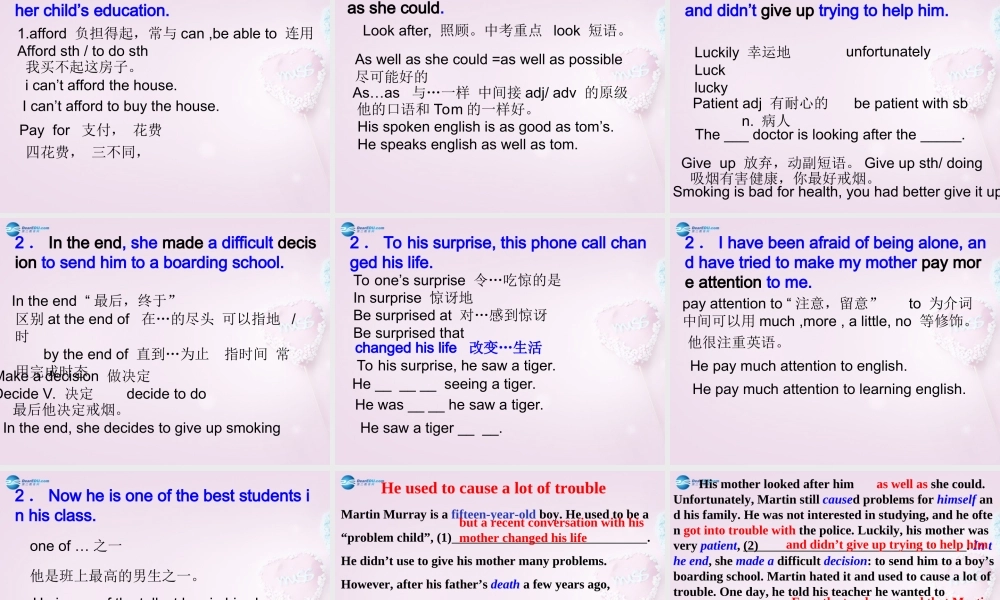 八年级英语下册 Unit 3 I used to be afraid of the dark Reading课件 .ppt