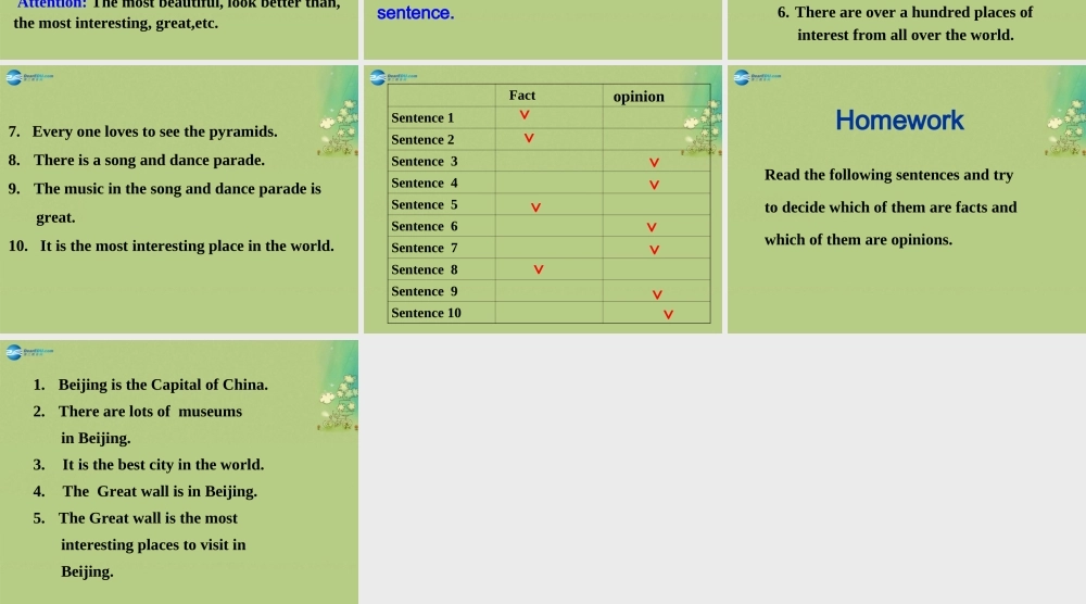 八年级英语上册 Unit 3 A day out Study skills课件.ppt