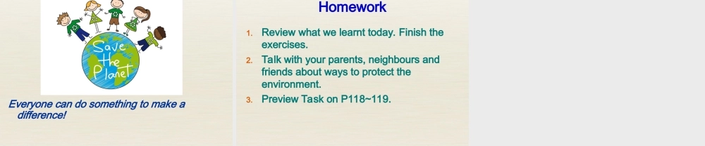 八年级英语下册 8B unit8 A green world Integrated skills课件 .ppt