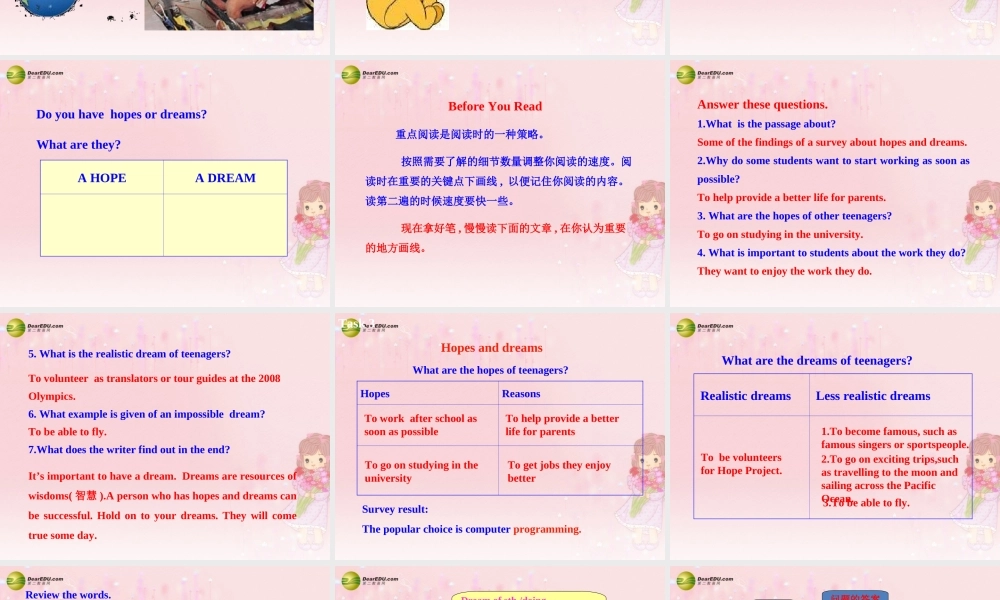 八年级英语下册 Unit 6 Where would you like to visit？Reading教学课件 鲁教版.ppt