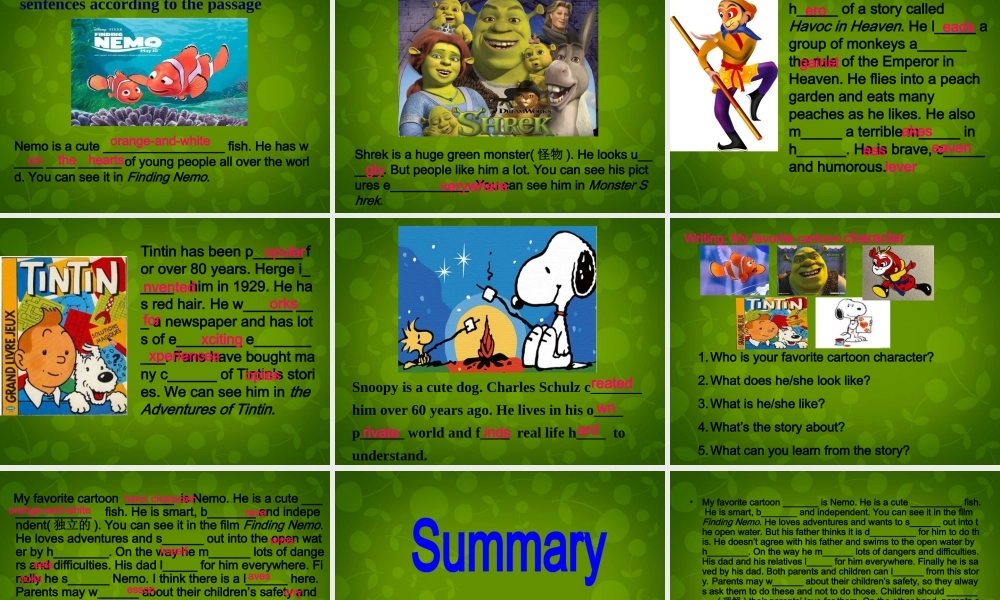 八年级英语下册 Module 5 Unit 2 Tintin has been popular for over eighty years课件 .ppt