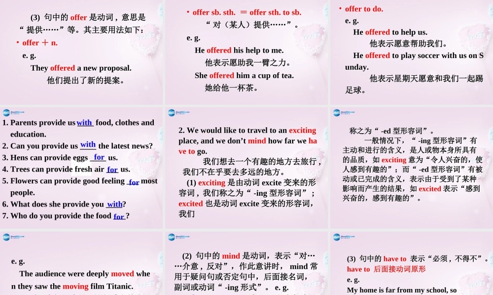 八年级英语下册 Unit 6 Where would you like to visit？Period 4课件 .ppt