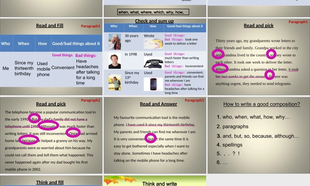 北师大版八年级英语下册课件：Unit 2 Communication Communication Workshop 第一课时.ppt