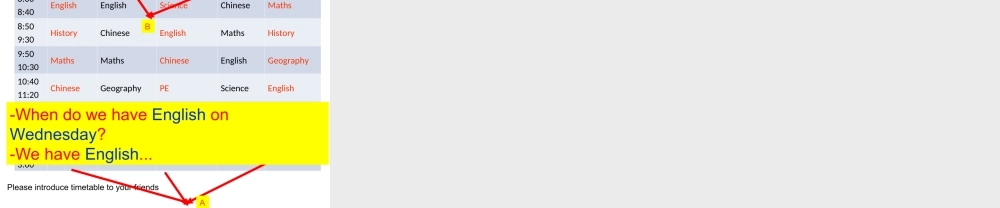 北师大初中英语七上《Unit 2 School Life》PPT课件Lesson6-1（共14张PPT）.ppt