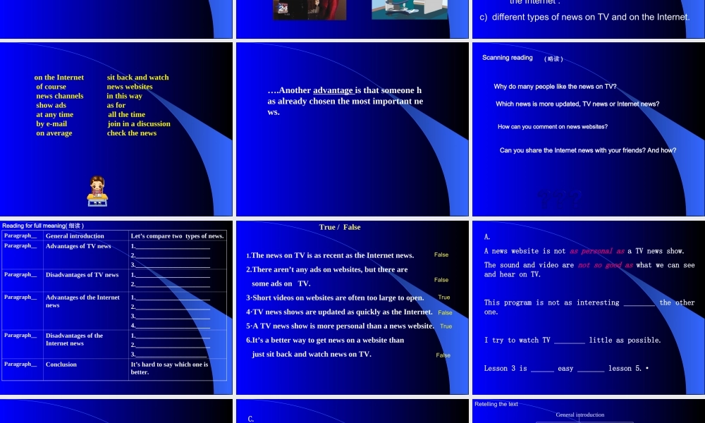 北师大初中英语九上《Unit 3 The Media》PPT课件 (10).ppt