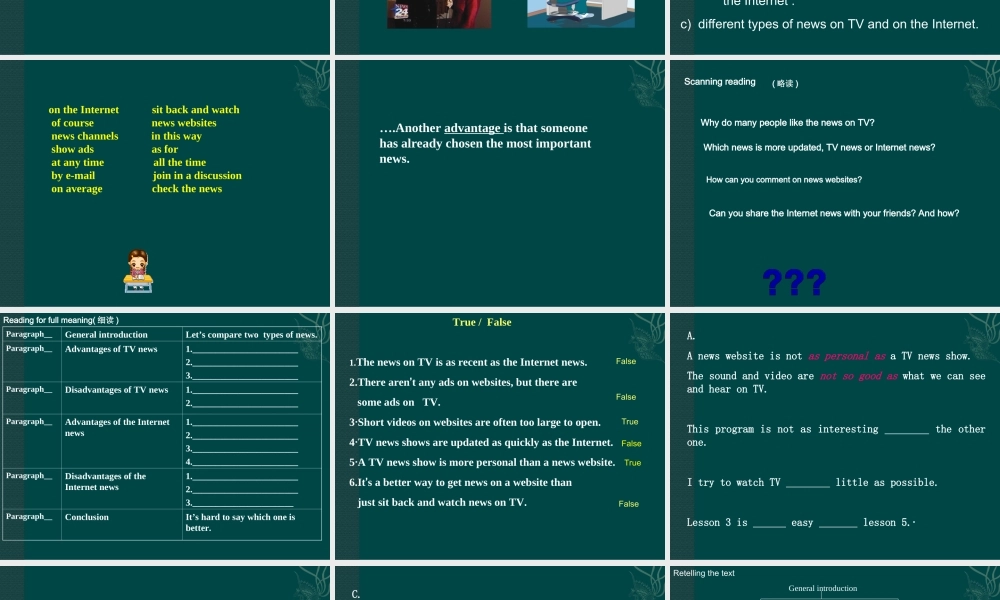 北师大初中英语九上《Unit 3 The Media》PPT课件 (14).ppt