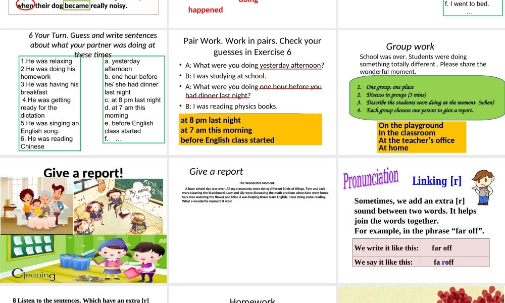 北师大版八年级英语上册课件：Unit 6 The Unexplained Lesson 16 Natural Abilities 第2课时.ppt