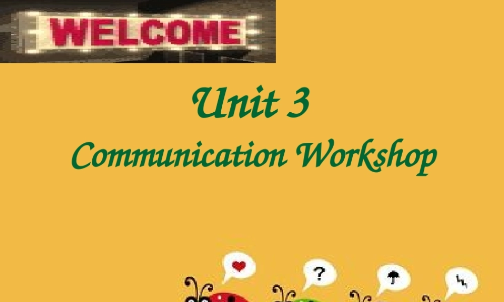 北师大初中英语七上《Unit 3 Home》PPT课件Communication Workshop 第一课时（共11张PPT）.ppt