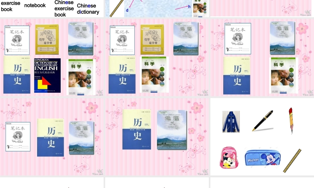 北师大初中英语七上《Unit 2 School Life》PPT课件Lesson 4 School Things 第一课时（共30张PPT）.ppt