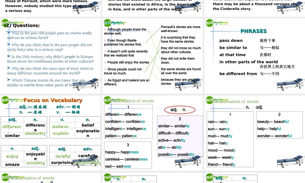 北师大初中英语九下《Unit 7 Storytelling》PPT课件 (8).ppt