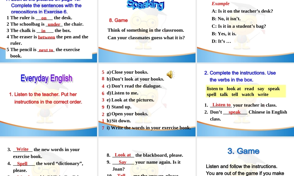 北师大初中英语七上《Topic D Your classroom》PPT课件 (1).ppt