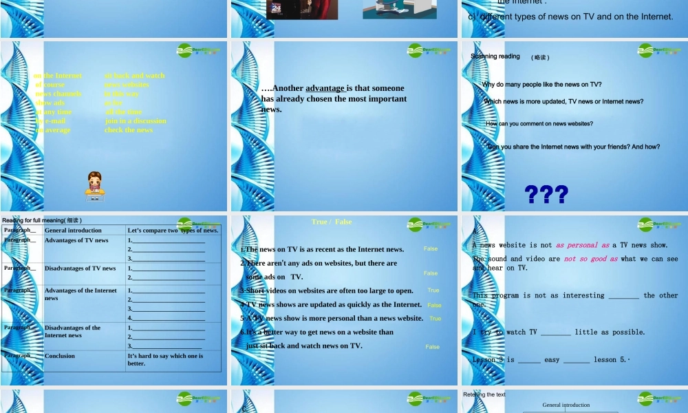 北师大初中英语九上《Unit 3 The Media》PPT课件 (6).ppt