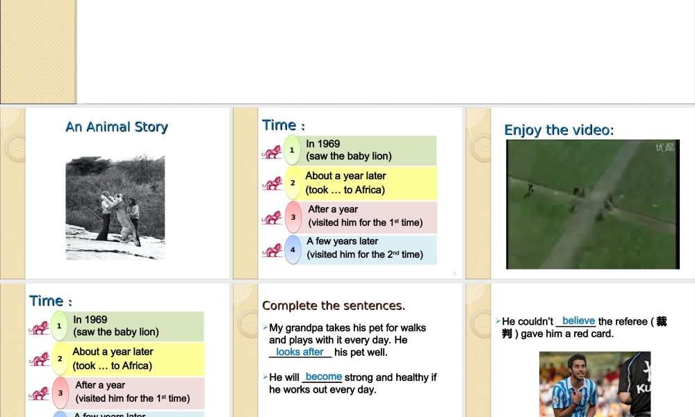 北师大初中英语七下《Unit 6 The Animal 》PPT课件Lesson 18第1课时 (2).ppt