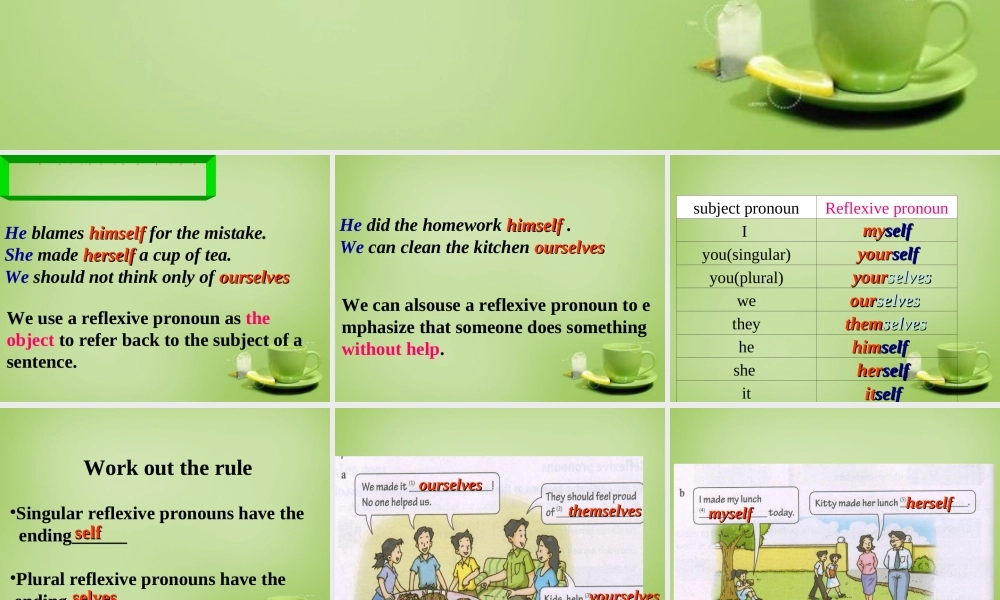 广东省深圳市文汇中学七年级英语下册 Unit 3 Our animal friends Period 3 grammar课件 .ppt