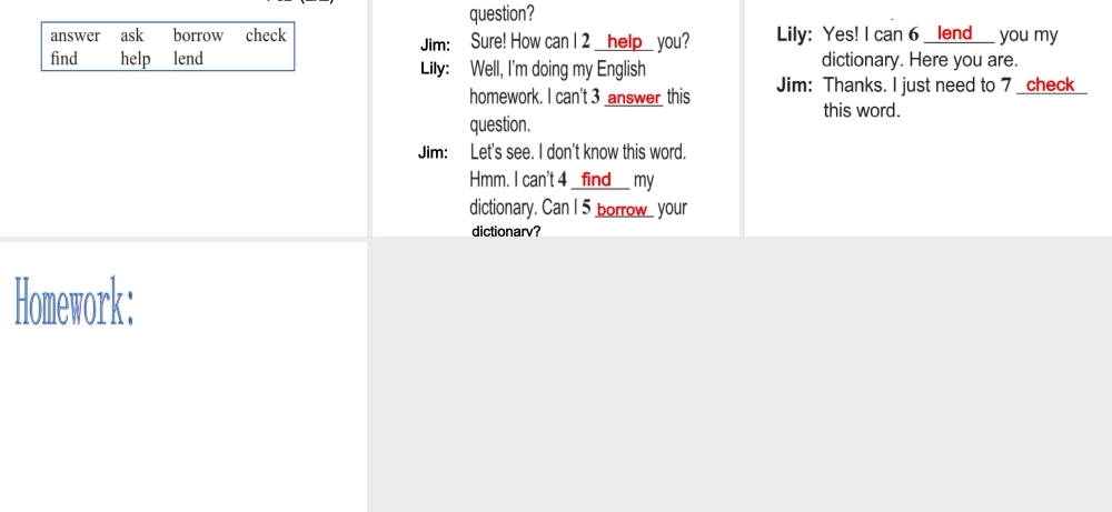 北师大初中英语七上《Unit 2 School Life》PPT课件Lesson5-1（共17张PPT）.ppt